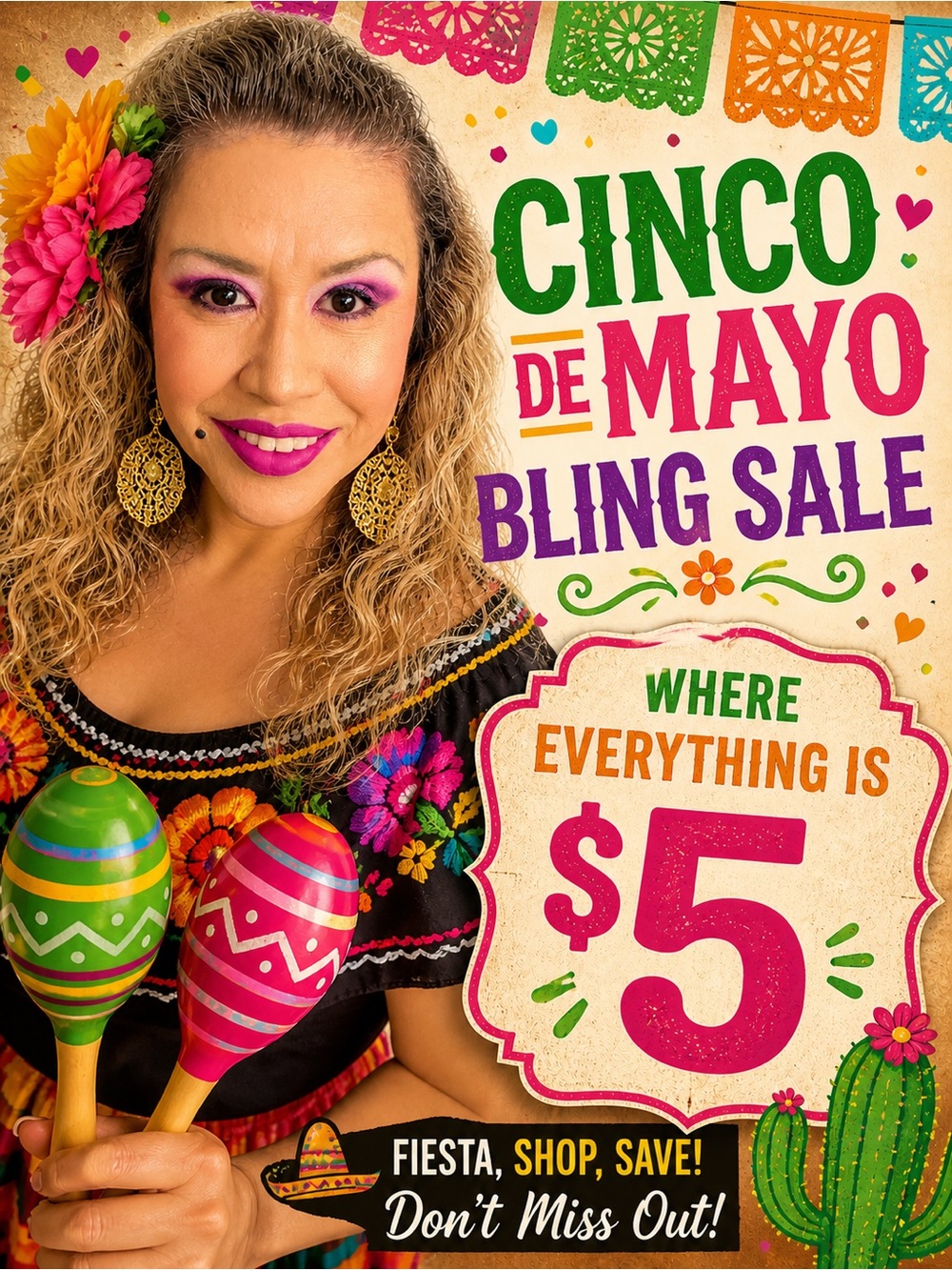 Cinco De Mayo Bling Party